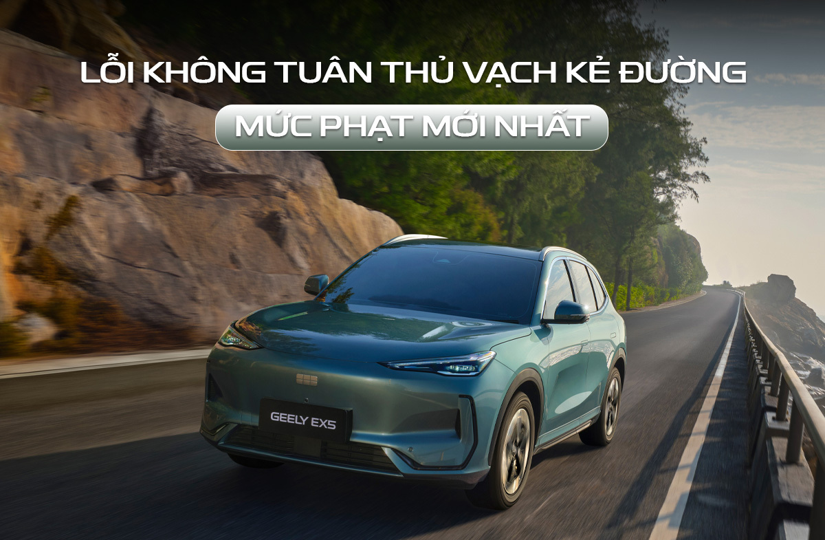 lỗi không tuân thủ vạch kẻ đường